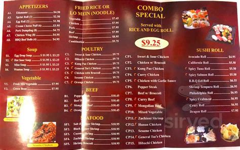 Yummy Yummy Buffet menus in Texas City, Texas, United States