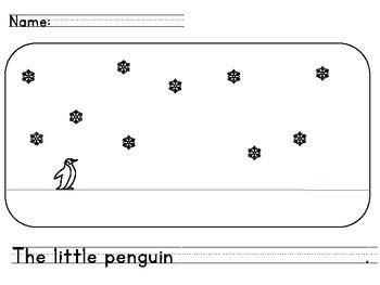 Little Penguin's Tale Comprehension Bundle by Write Your World | TPT