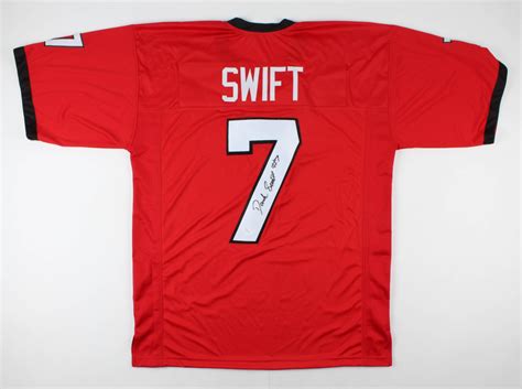 D'Andre Swift Signed Jersey (JSA COA) | Pristine Auction