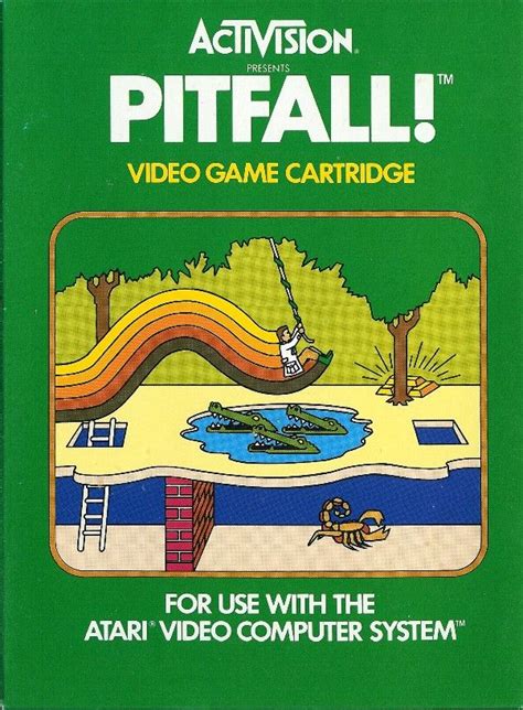 Les "Atari 2600 Rainbow Boxes" d'Activision - Pitfall! - 1982 | Atari ...