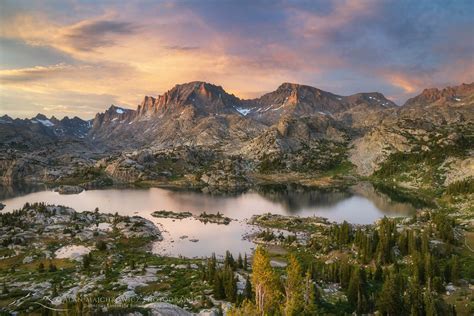 Island Lake Wind River Range Wyoming - Alan Majchrowicz Photography