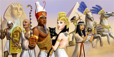 Egyptian characters by dashinvaine on DeviantArt