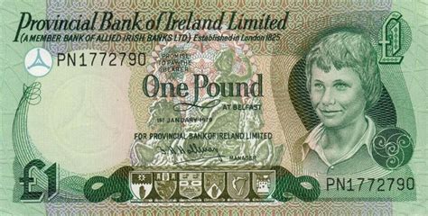 Old Northern Ireland Pound Banknotes