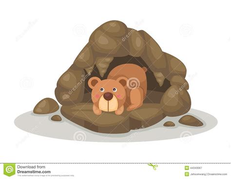 Bear's den clipart - Clipground