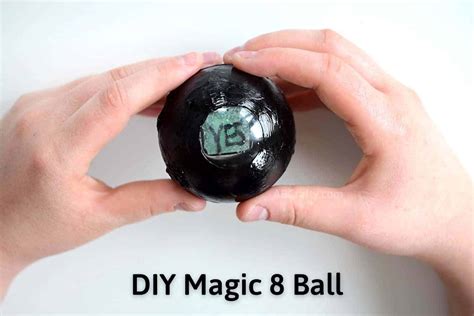 Magic 8 Ball - Step By Step Tutorial to Make Your DIY Own Fortune Teller