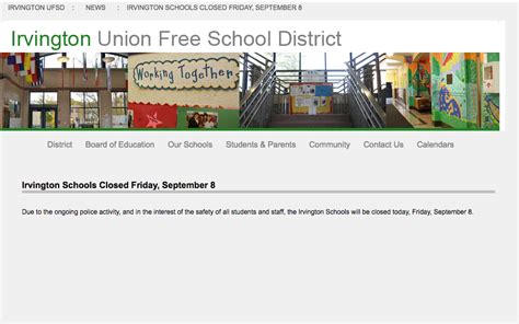 Irvington district schools closed Friday due to police activity | PIX11