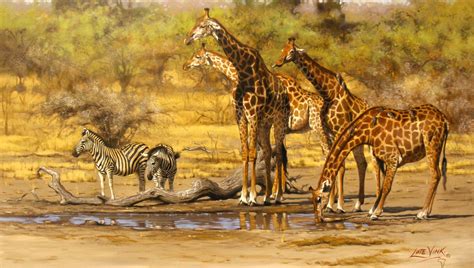 paintings wildlife | Рисунки, Анималист, Слоны