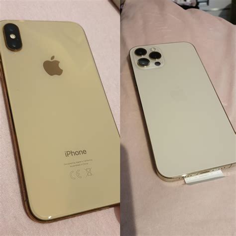 iPhone XS Gold vs iPhone 12 Pro Gold! : r/iphone