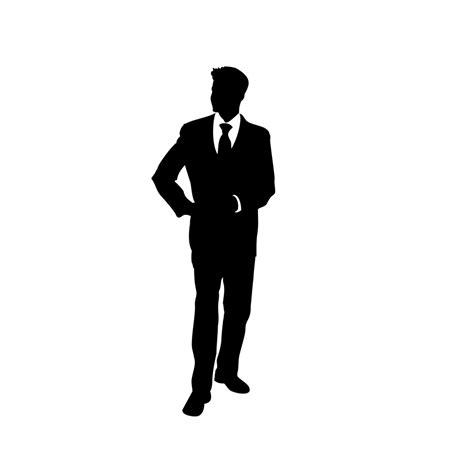 Business people silhouette in black and white png download - 992*992 ...