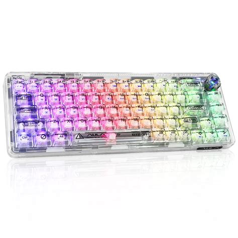 Buy 60% Portable Mechanical Gaming Keyboard,Hot-swappable RGB Backlit ...