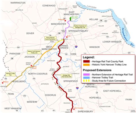 York County Heritage Rail Trail | Trail Maps & Guides