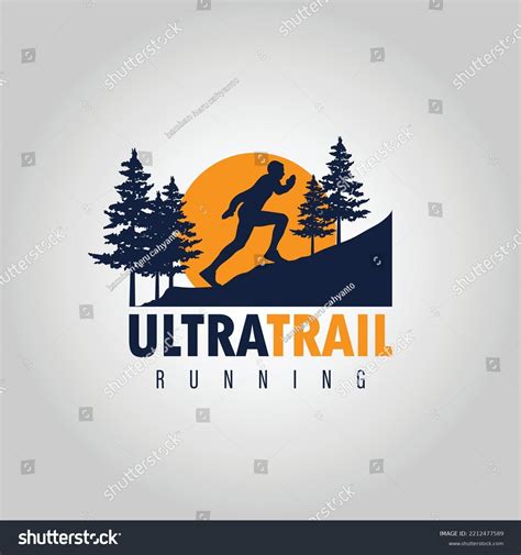 Ultra Trail Running Logo Vector Illustration Stock Vector (Royalty Free) 2212477589 | Shutterstock