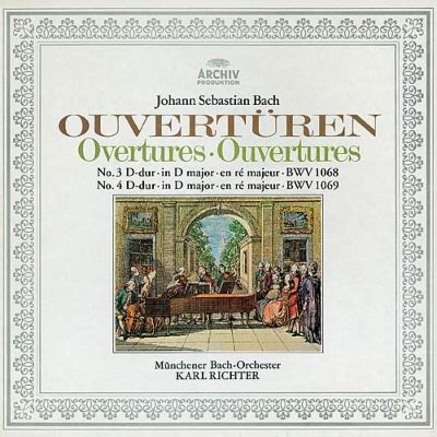 Orchestral Suites Nos.3, 4 : Karl Richter / Munich Bach Orchestra (Single Layer) : Bach (1685 ...