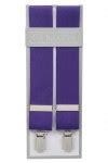 Purple Mens Braces For Trousers | Purple Braces - Gents Shop