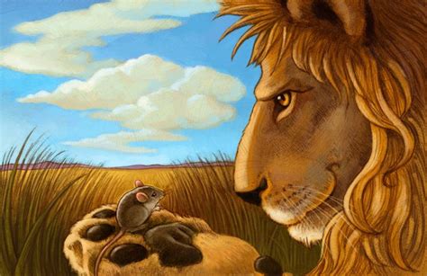 The Lion and the Mouse - Short Stories | Fabulas infantiles cortas, Fabulas, Fabulas para ninos