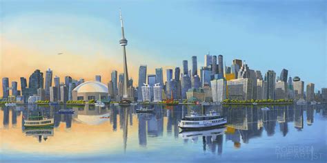 Toronto Skyline - Robert The Artist