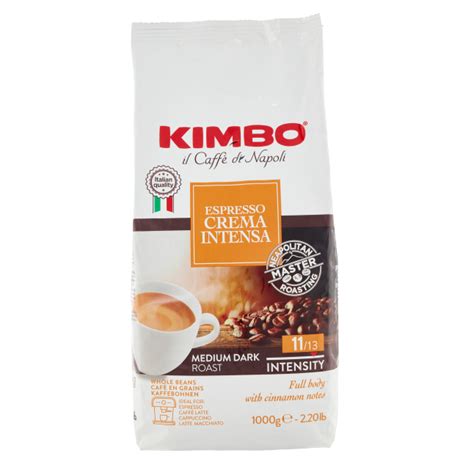 KIMBO CREMA INTENSA COFFEE BEANS - 1kg