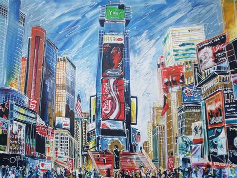 New York, New York Acrylic painting by Laura Hol | Artfinder