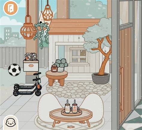 Toca Boca World Simple Aesthetic Porch Entry Minimalist Modern Mansion | The Best Porn Website