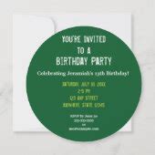 Sports Theme Tennis Ball Party Invitation | Zazzle