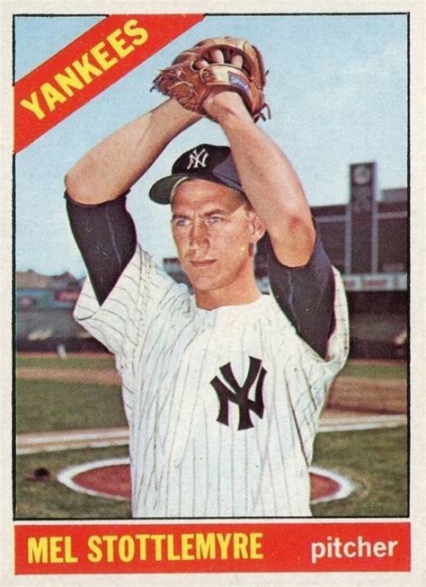 1966 Topps Mel Stottlemyre #350 Baseball - VCP Price Guide