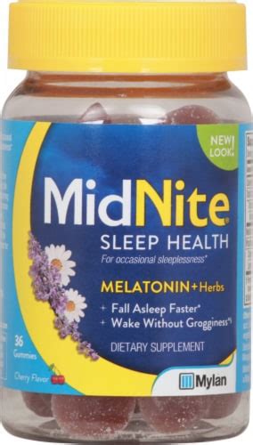 MidNite Sleep Aid Gummies 36 Count, 36 ct - Fry’s Food Stores