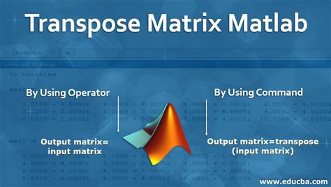 Transpose Matrix Matlab | How We Can Do Transpose Matrix in Matlab?