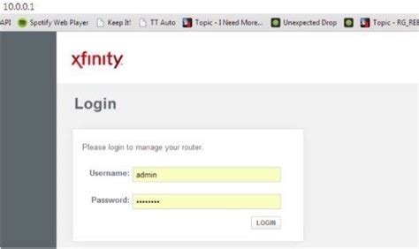 Xfinity router - stormthegreen