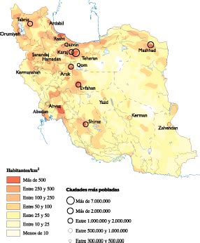 Iran Population map | Vector maps