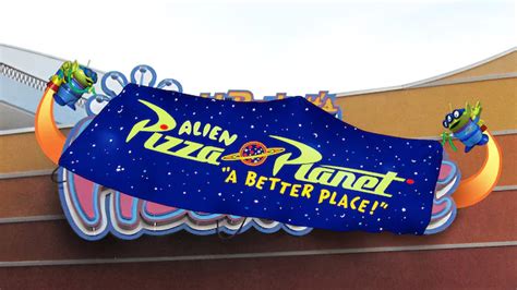 Menu Now Available For Disneyland's 'Alien Pizza Planet'