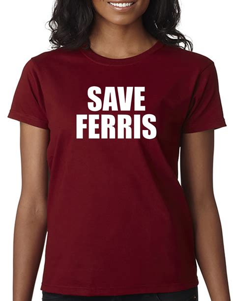 Save Ferris T-shirt - Ferris Bueller's Day Off Tshirt – DesignerTeez