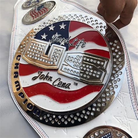 John Cena Spinner United States Championship Replica Title Belt ...