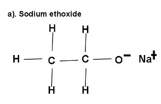 Sodium Ethoxide Lewis Structure