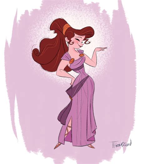 3,750 Likes, 36 Comments - Steven Thompson (@sthompsonart) on Instagram: “Megara. ⚡️ #disney # ...