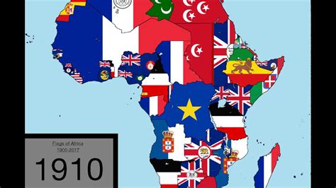 Timeline of National African Flags - YouTube