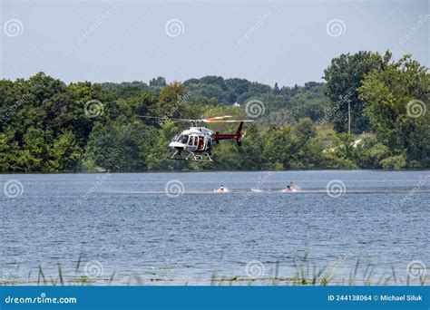 State Troopers Practice Their Water Rescue Techniques Out of a ...