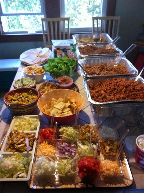 Pinning my own taco party because it was so good! Fried avocado, beef, pulled pork, and copycat ...