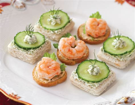 Cucumber-Dill Canapés Recipe