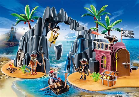 Playmobil Set: 6679 - pirates treasure island - Klickypedia