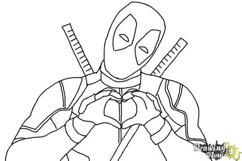 How to Draw Deadpool - DrawingNow