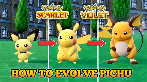 Pichu Evolution Level