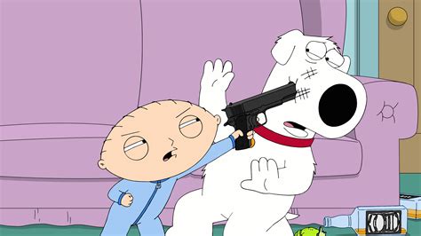 Family Guy Stewie With A Machine Gun