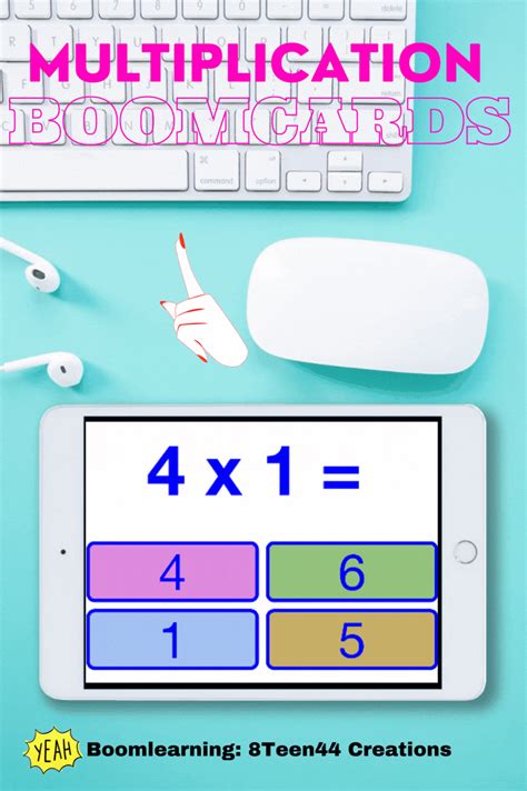 Multiplication Facts | 4 times table, Multiplication facts practice, Teaching process