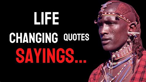 African Proverbs (Life Changing Sayings) - YouTube