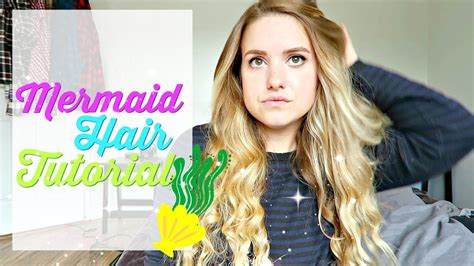 HAIR CURLING TUTORIAL || MERMAID CURLS - YouTube