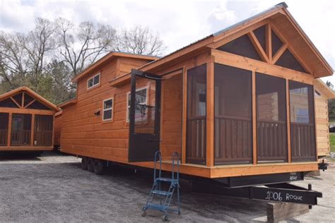 399 Sq. Ft. Park Model Tiny House by Green River Log Cabins in South Carolina