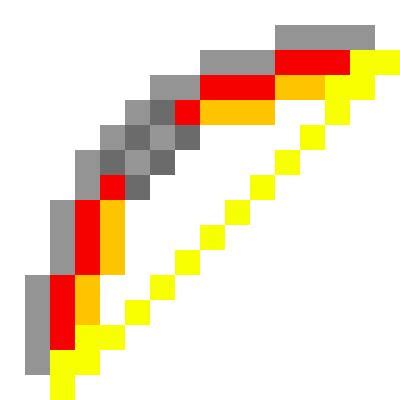 flame bow | Minecraft Items | Tynker