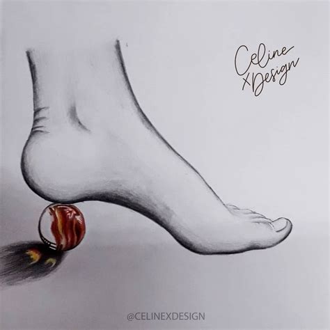 🦶🦶🦶 . . #pencildrawing #sketchdailydose #realisticdrawing #footdrawing ...