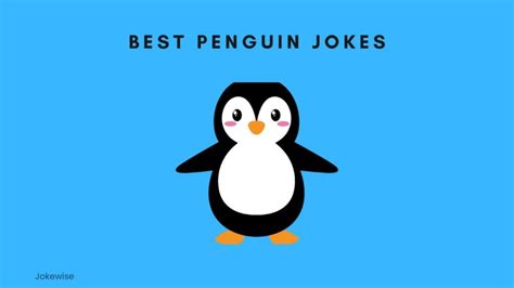 100 Funny Penguin Jokes That Will Make You Laugh - Jokewise