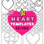 Heart Template - Superstar Worksheets